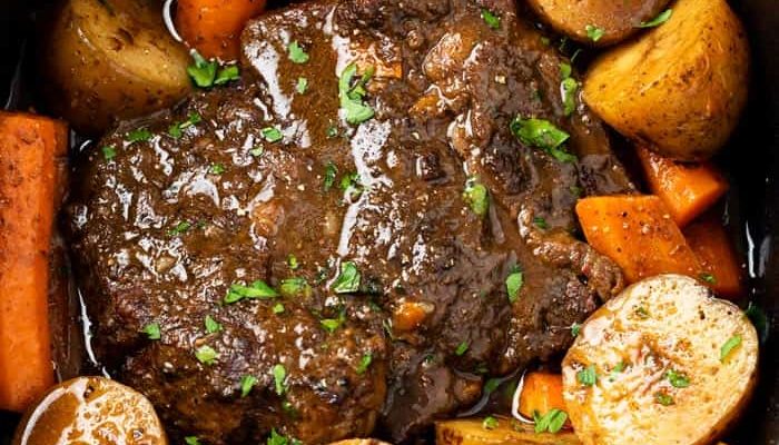A 2 Lb Beef Pot Roast How Long Do You Cook On High In A Slow Cooker